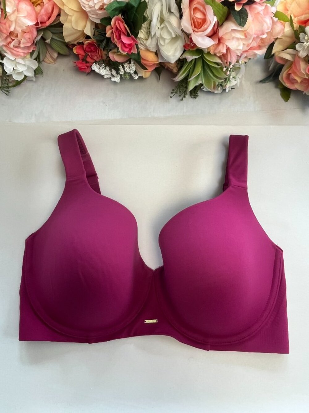 Cacique Fuchsia T-Shirt Bra